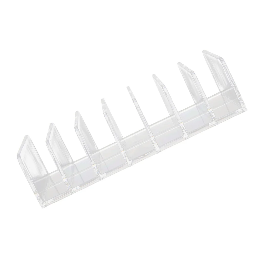 

Transparent Cosmetics Storage Rack Large Capacity Multi Grid Powder Organizer For Eye Shadow Pressed Powder Durable