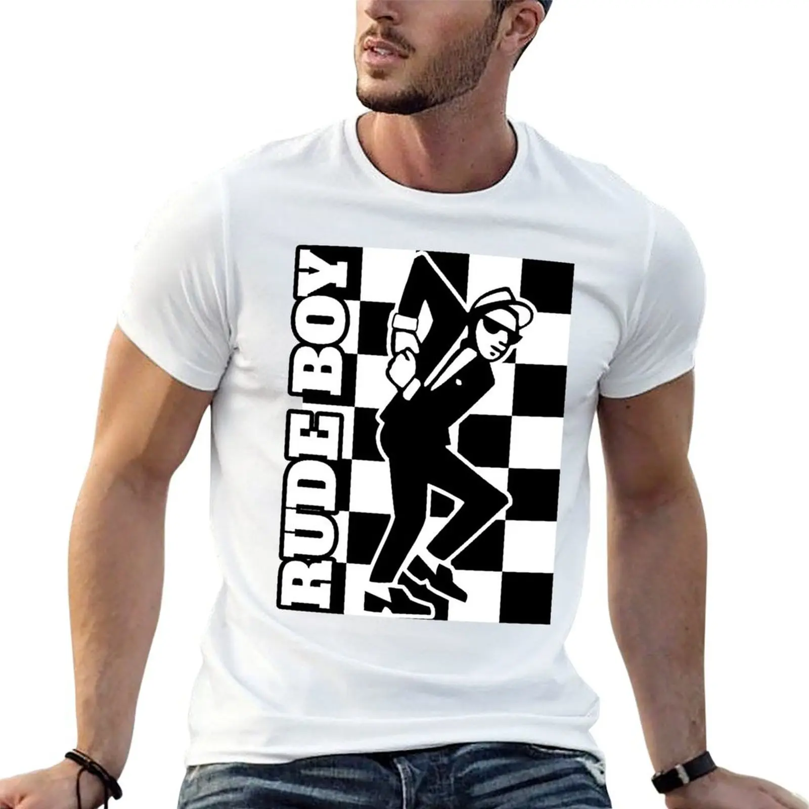 Rude Boy T-Shirt valentines boutique clothes cute tops men workout shirt