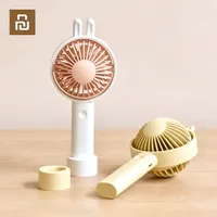 Youpin 3Life Mini Handheld Fan with Base Portable Rotating Rabbit Design Creative Desktop Mute Mini Fan For Office Home Outdoors