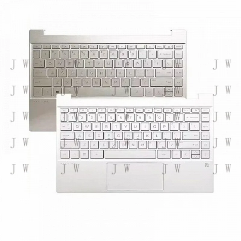 DDJ  Palmrest w/Backlit Keyboard Fingerprint Hole for HP Pavilion 13-BB TPN-Q243 G7F