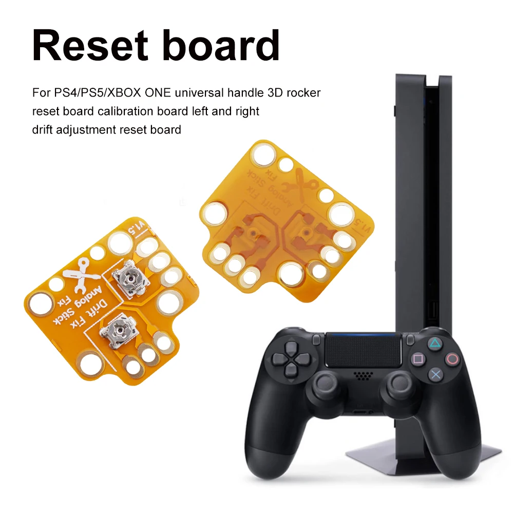 10-1PCS Universal Gamepad Joystick Drift Repair Board Controller Analog Thumb Stick Drift Fix Mod for PS4 PS5 Xbox One Board