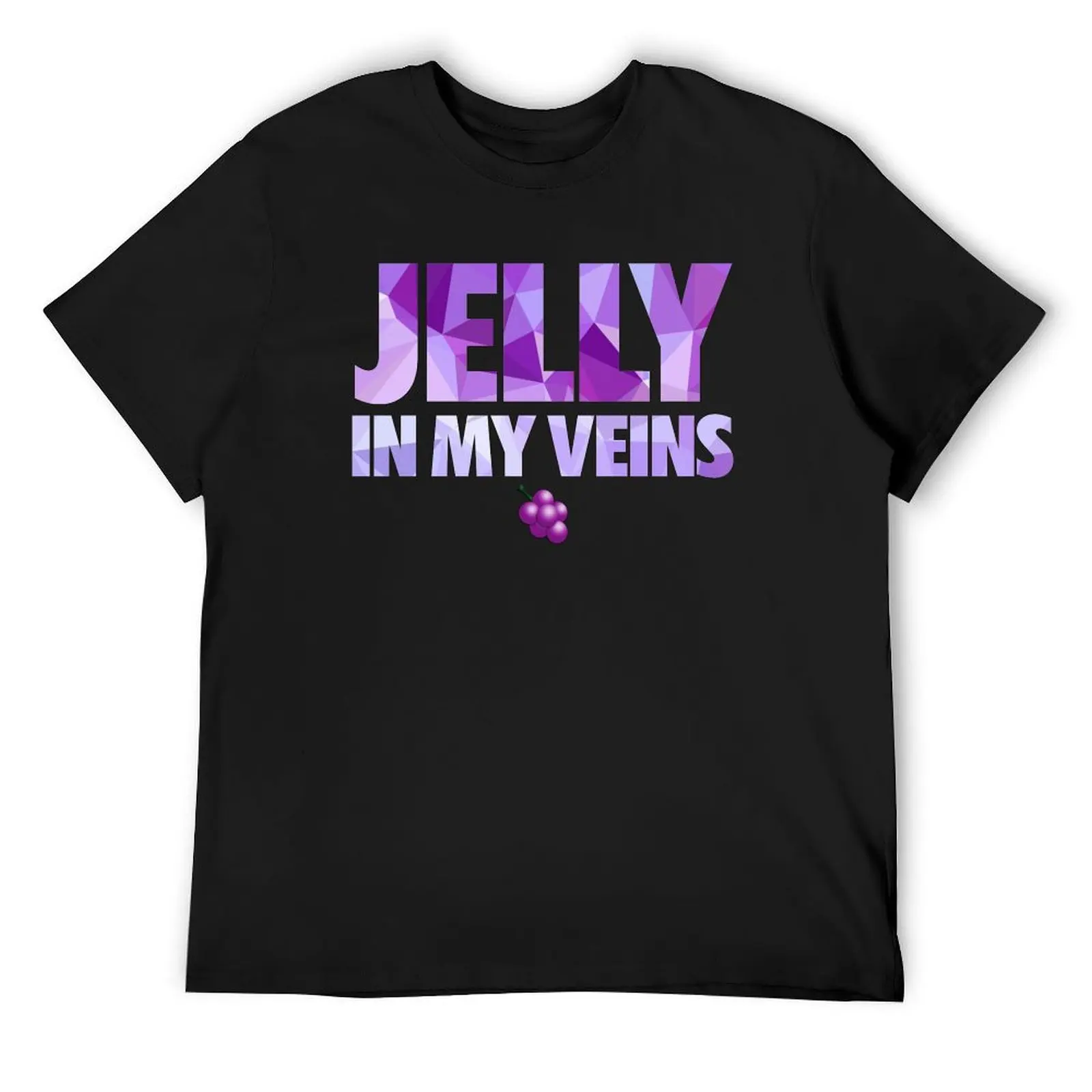 Jelly In My Veins T-Shirt man clothes plain customs men tshirt