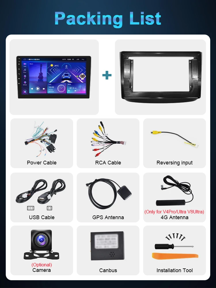 Podofo 4G CarPlay راديو أندرويد لبنز فيتو 2 فيانو 2 W639 2003-2015 سيارة مشغل وسائط متعددة 2din نظام تحديد المواقع ستيريو رئيس وحدة AutoRadio