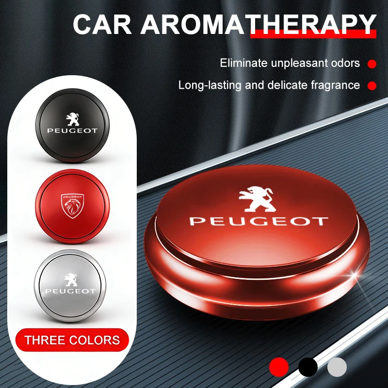 Difusor de perfume para aromaterapia interior de coche, ambientador para Peugeot 3008, 308, 2008, 207, 508, 607, 406, 407, 307, 206, 301, 408, 5008, 4008