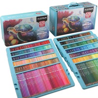 Kalour 520 Colors Art Wood Pencil Set Brutfuner Colored Pencil Oily Lead Darwing Painting School Art Stationery Gift Supply