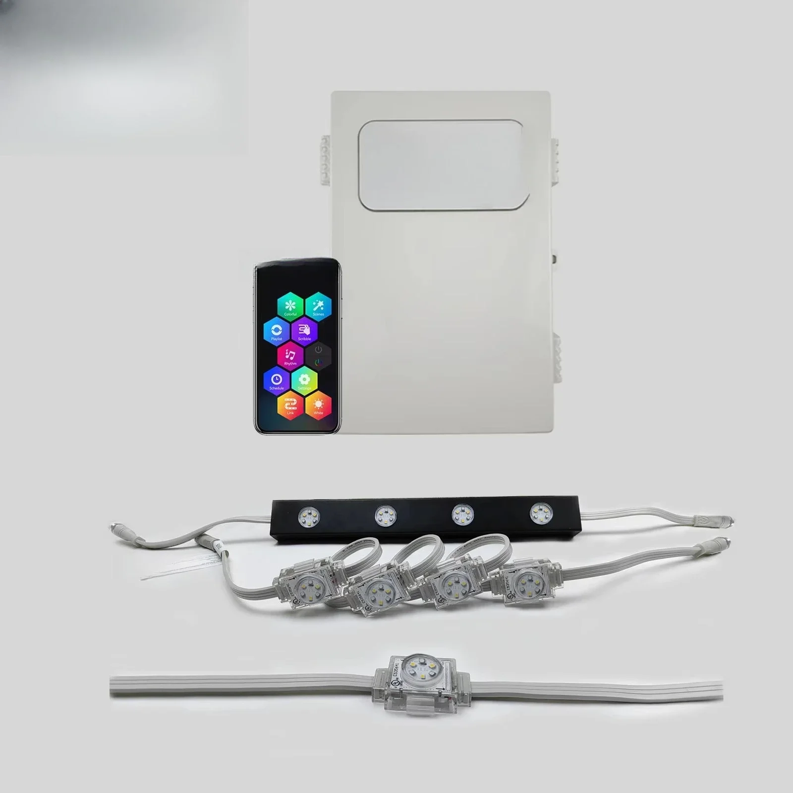 Application Smart Control IP68 Christmas LED Pixel Permanent