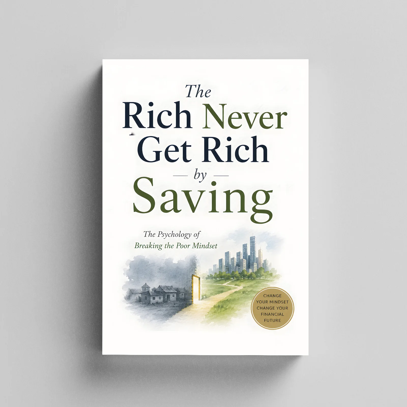 The Rich Never Get Rich by Saving Money, Psychology to Break the Poor Mindset, Wealth Mindset Personal Finance Self Help Book