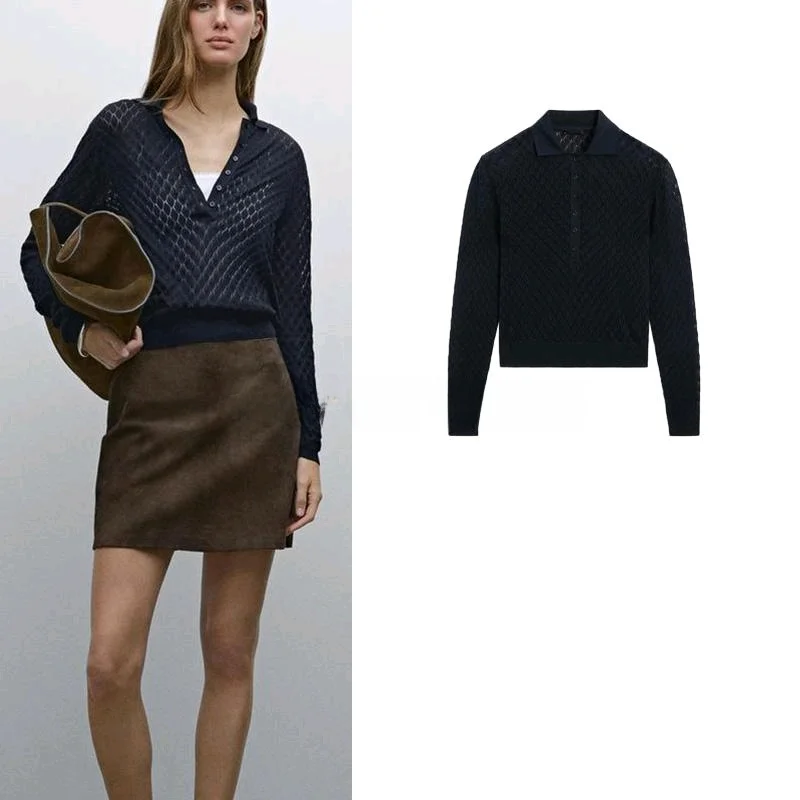 

Новая весенняя женская повседневная трикотажная футболка с длинным рукавом из полиэстера, свободного кроя, цветная