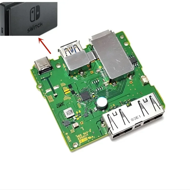 1piece Original HDMI-Compatible Charging Docking Station PCB for Nintendo Switch NS TV Dock Circuit Board