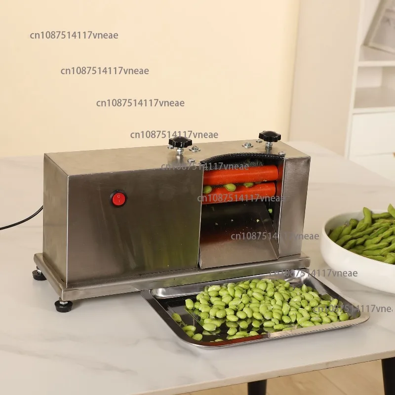 Mini Electric Edamame Sheller Peeler Multi‑Function Household Kitchen Peeling Machine for Bean Pod Processing Home Use