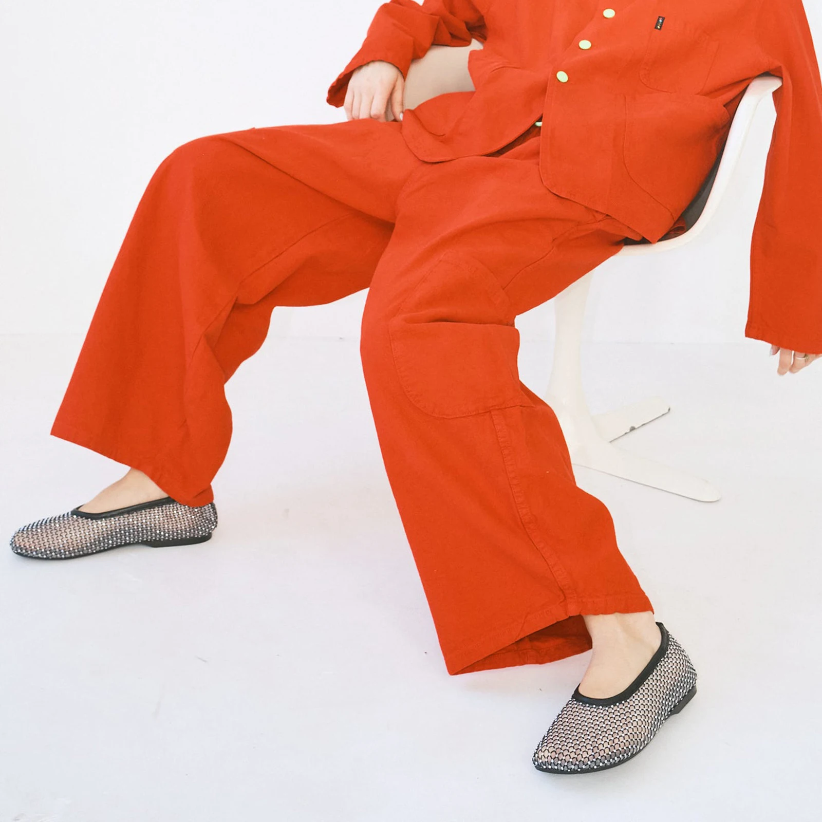 Dourbesty Frauen Herbst Vintage Baggy Jeans Hohe Taille Breite Bein Hosen Jeans Y2K Punk Elastische Taille Denim Tasche Hosen Hosen