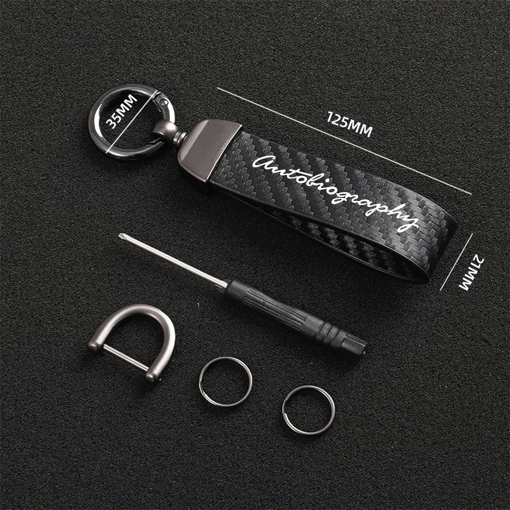 For Landrover Autobiography Defender Discovery Evoque Freelander SUPERCHARGED SVR Velar Car Keys Rope Strap Keyrings Accessories