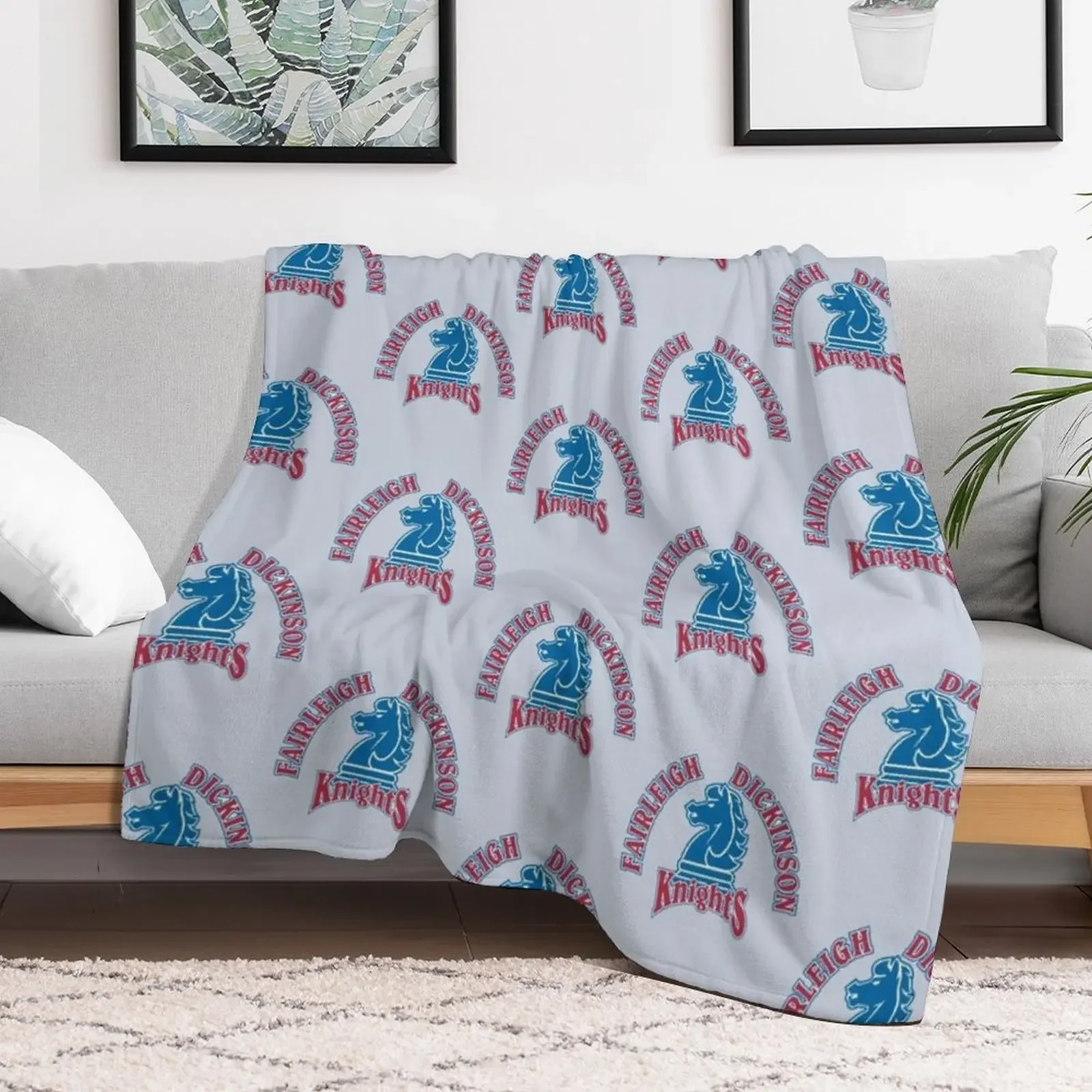 Fairleigh Dickinson Knights رمي بطانية سرير منقوشة الأربعاء نزهة فاخرة St البطانيات