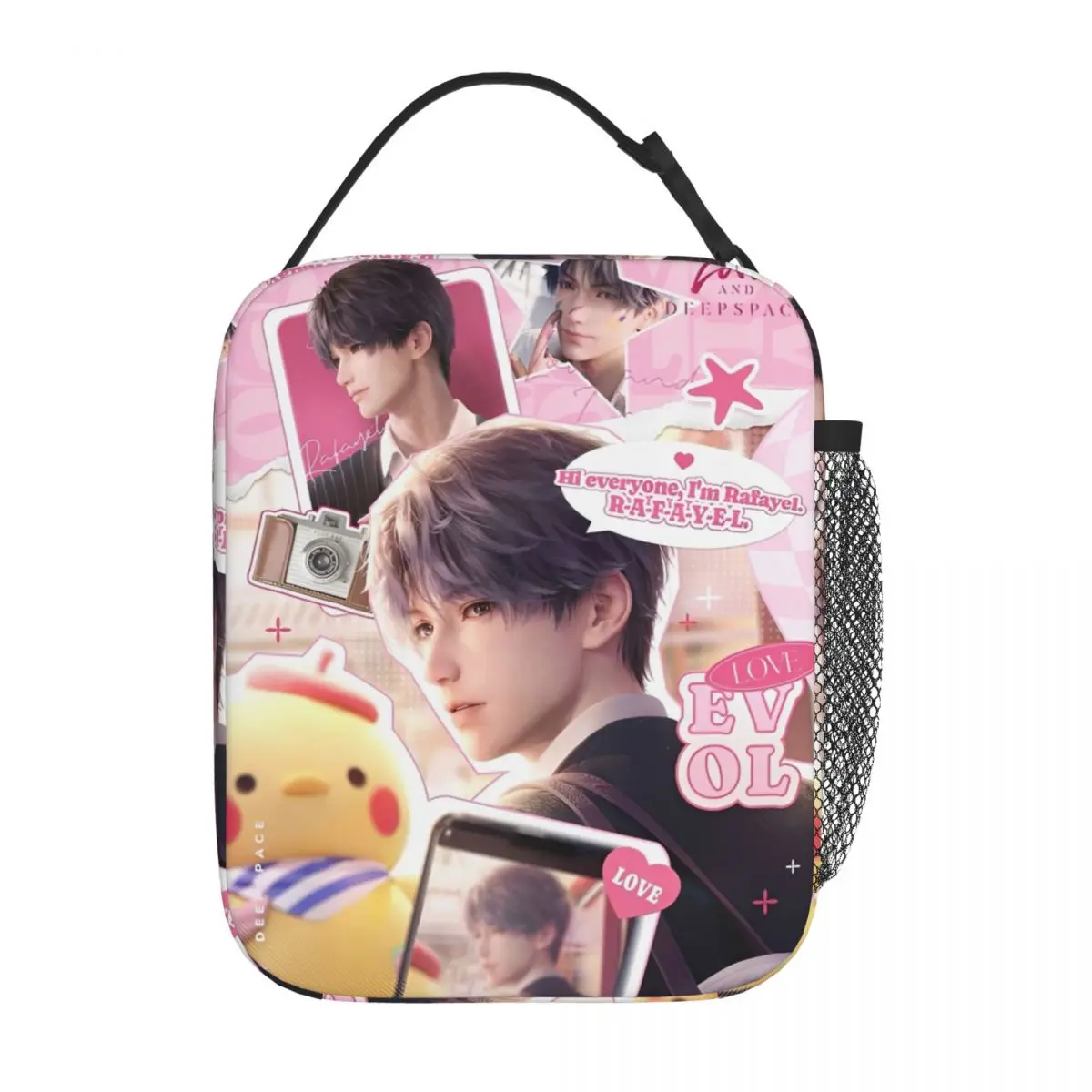 

Cartoon Games Love And Deepspace Insulated Lunch Bags Cooler Bag Lunch Container Large Tote Lunch Box Men Women College Outdoor