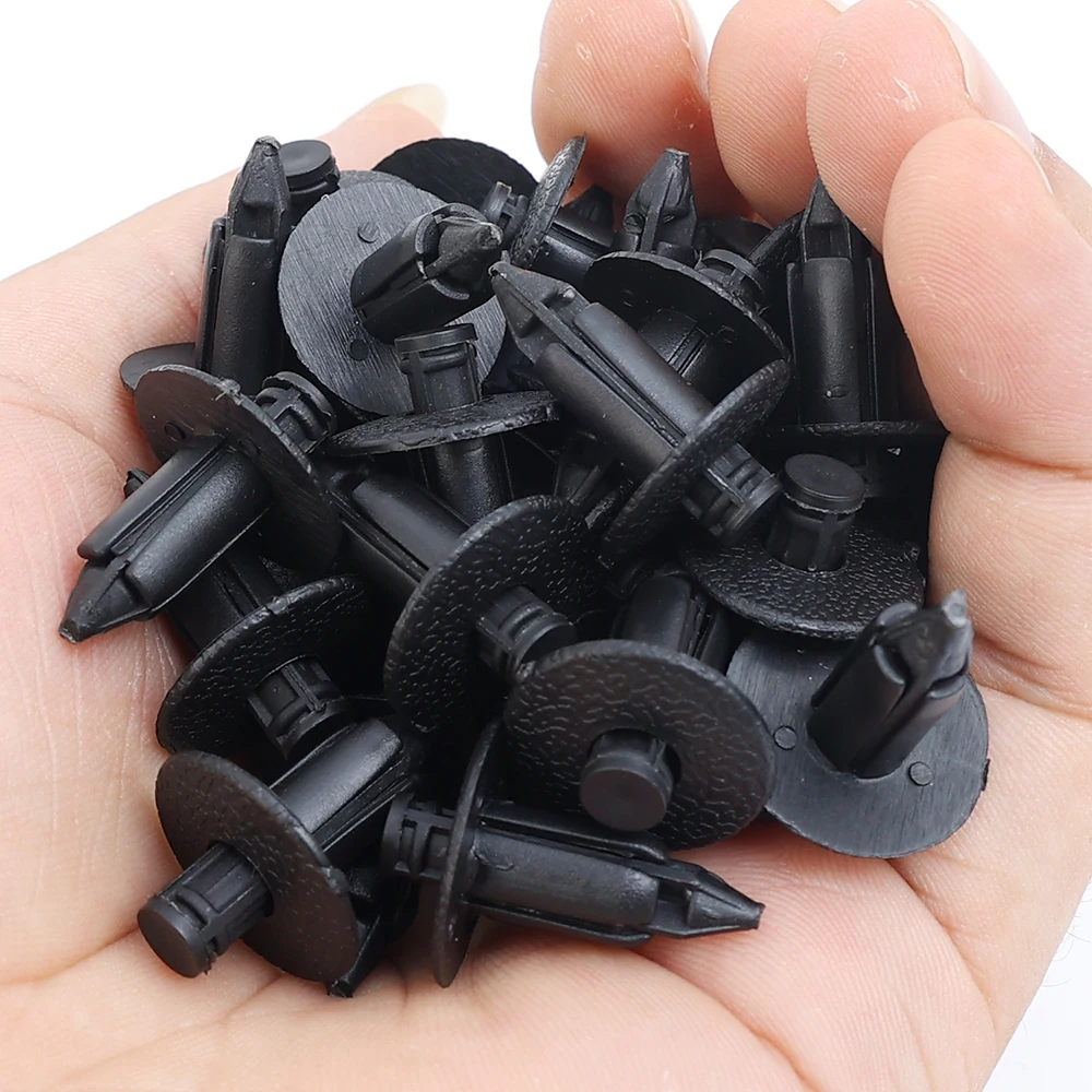 Auto-Befestigungsclips 6mm 7mm 8mm für Suzuki Kawasaki Yamaha Motorrad Kotflügel Stoßstange Spritzschutz Verkleidungshalter 50/100 Stück – Detail 6