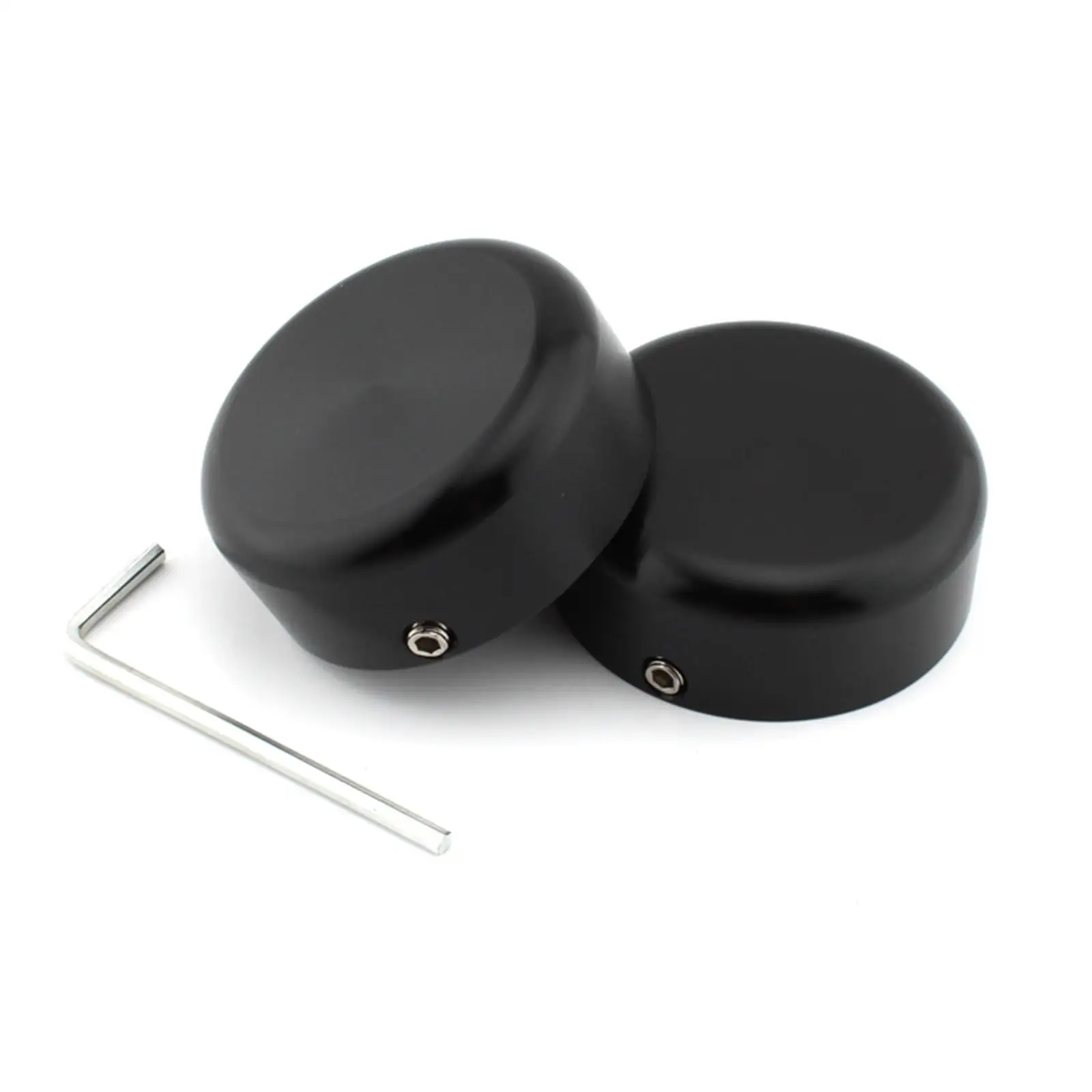 

2x Upper Fork Stem Nut Cap Covers for Sportster S 1250 Easy Installation Accessory