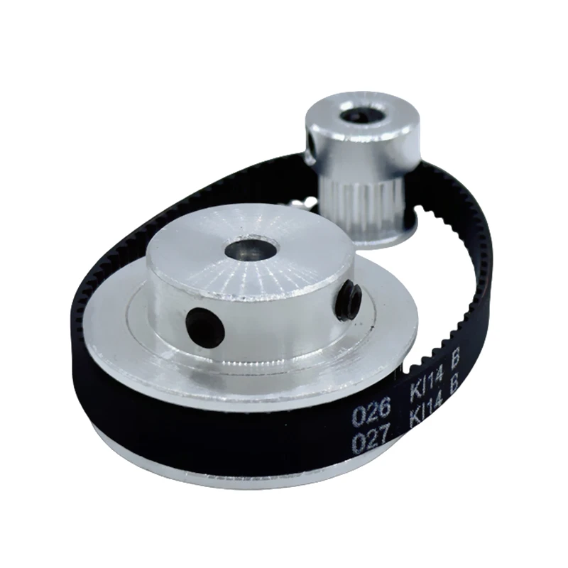 XIAOXI 3D GT2 Synchronous Wheels 16&48 Teeth 6mm Bore Aluminum Timing Pulley with Length 158 200mm/400mm/600mm Width 6/10mm Belt