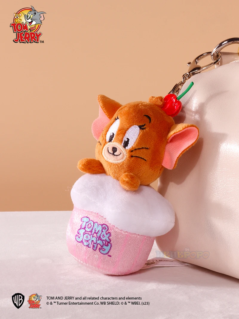 Originele Tom En Jerry Pluche Sleutelhangers Cosplay Kaas Toast Bagel Cake Jerry Hamburger Tom Heerlijk Schattig Cadeau Speelgoed Speelgoed