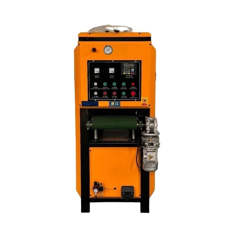 Dual-set Dry Belt Abrasive Machine Surface Polishing Machine Surface Deburring Equipment Surface Finishing Instrument