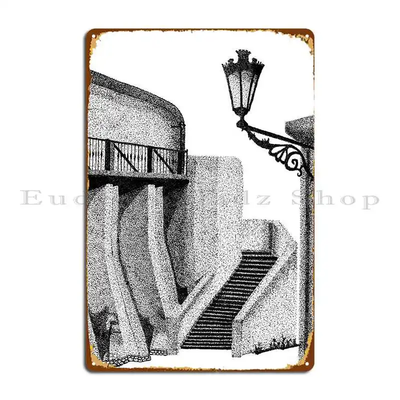 Plaza De Toros De Acho Metal Sign Wall Mural Club Bar Designer Wall Plaque Tin Sign Poster