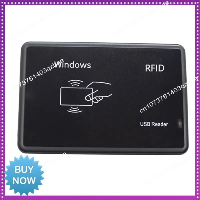 Leitor de cartão inteligente Ltem RFID com porta USB, cartão IC de 13,56 MHz, sensibilidade sem contato, sistema de janela de suporte Linux durável