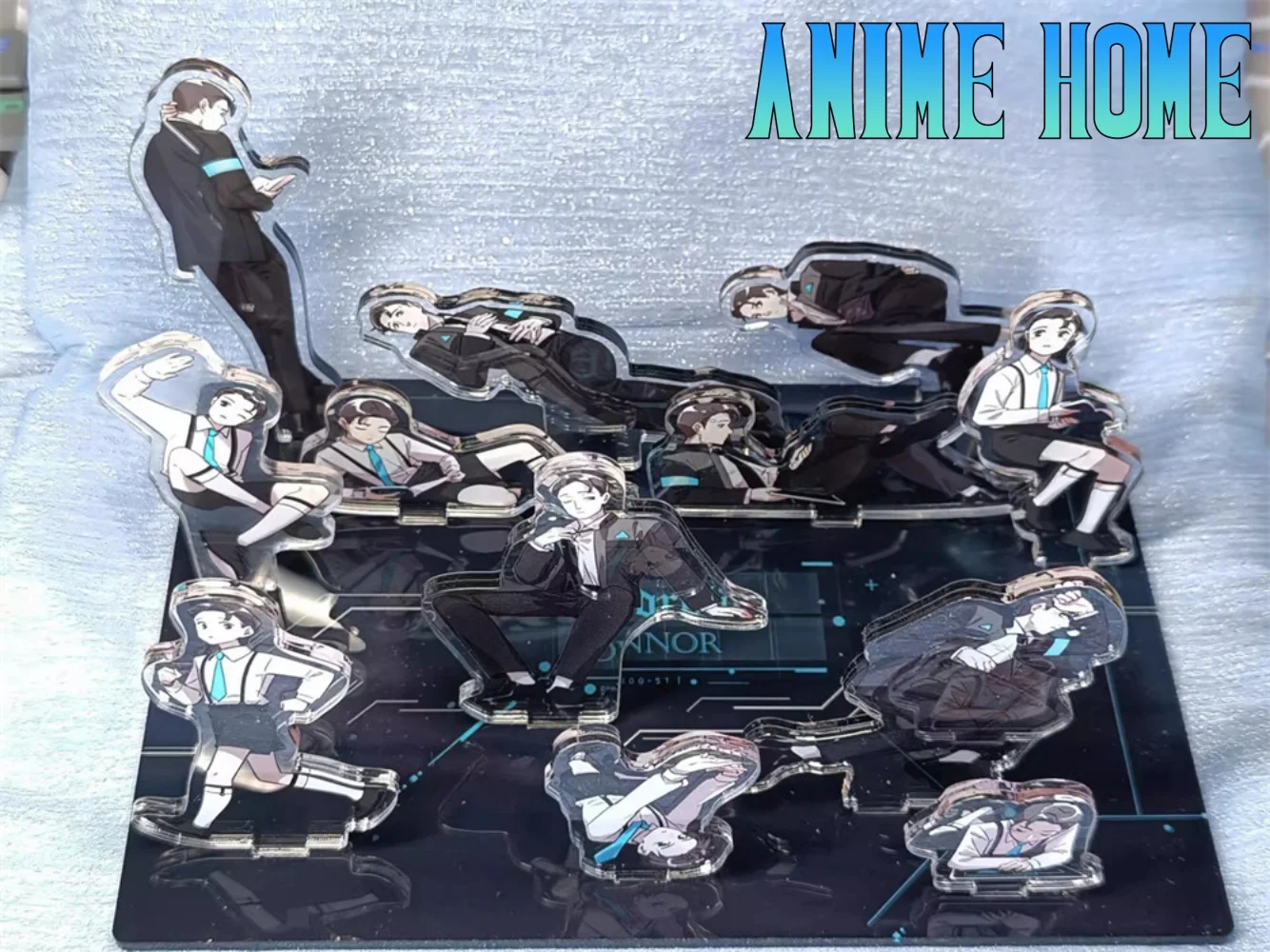 

Game Become Human Connor Acrylic Stand Desktop Ornament Cosplay Original Kids Gift Limited