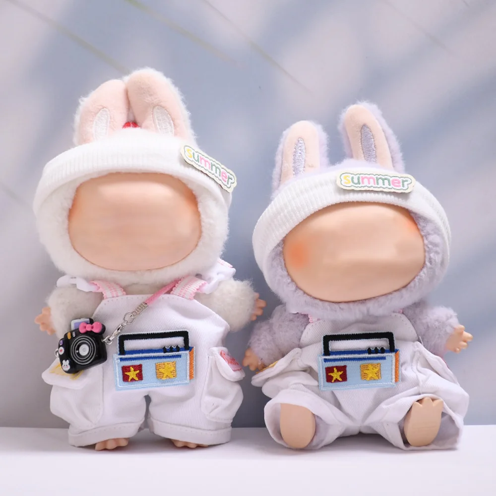 

Doll Clothes For 15-17cm Mini Toy Doll Luxury Clothing Replacement Set Outfit Designer DIY Dress Up Keychain Doll Pendant Decor