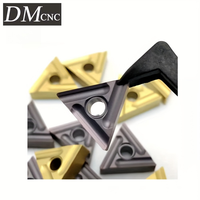 TNMG160404R ES Purple Carbide Turning Inserts 10pcs - CNC Grooving Tool for Steel/Stainless, Outer Circle Machining
