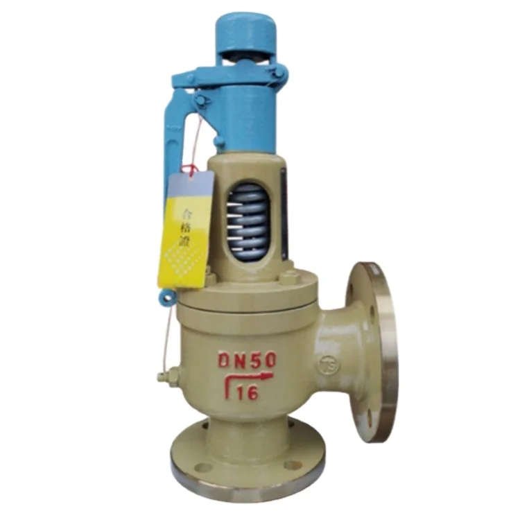 A48Y-16C Cast Steel Full Open Steam Safety Valve with Wrench Spring