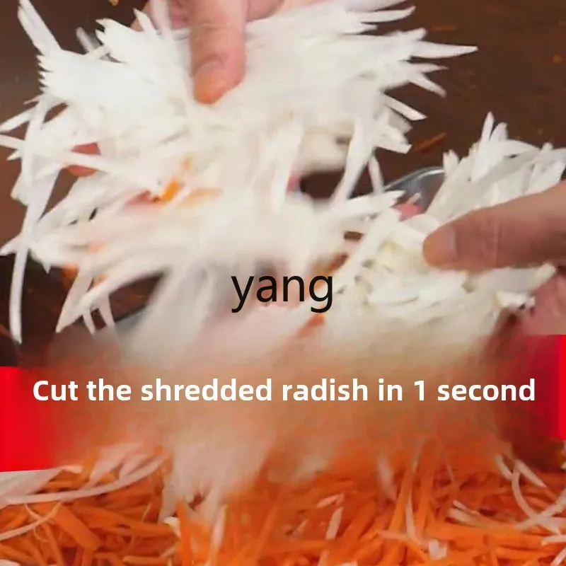 Cortador de vegetais de alta velocidade em aço inoxidável LMM comercial grande multifuncional