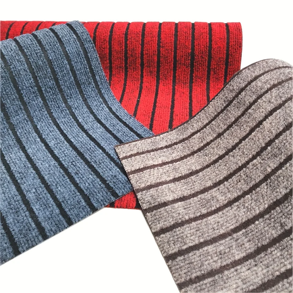 40 cm x 3 m DIY Effen Kleur Gestreepte Keuken Deur Mat Vloermat Kamer Decoratie zelfklevende antislip Tapijt Home Decor Hal Tapijt - afbeelding 2