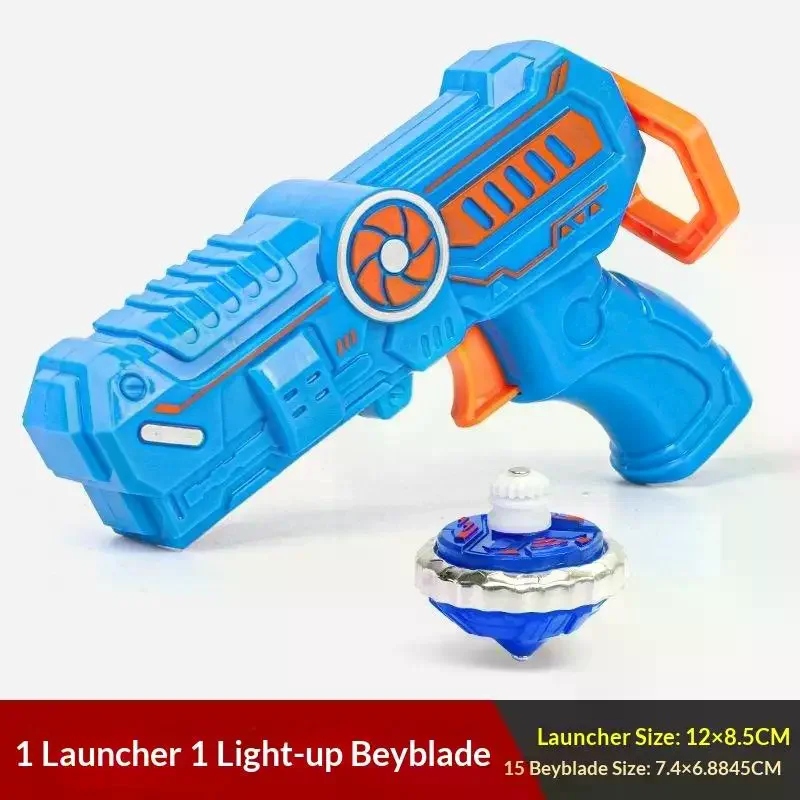 Spin Top Gyro Toy - 1세트 합금 조명 자이로 장난감, LED