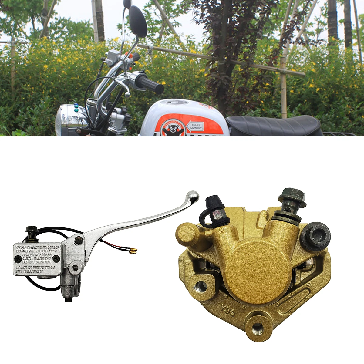 Monkey Bike Parts Motorcycle Front Brake Pump Brake Master Cylinder Pump Suitable For Z50 Z50J DAX SKYTEAM ZhenHua