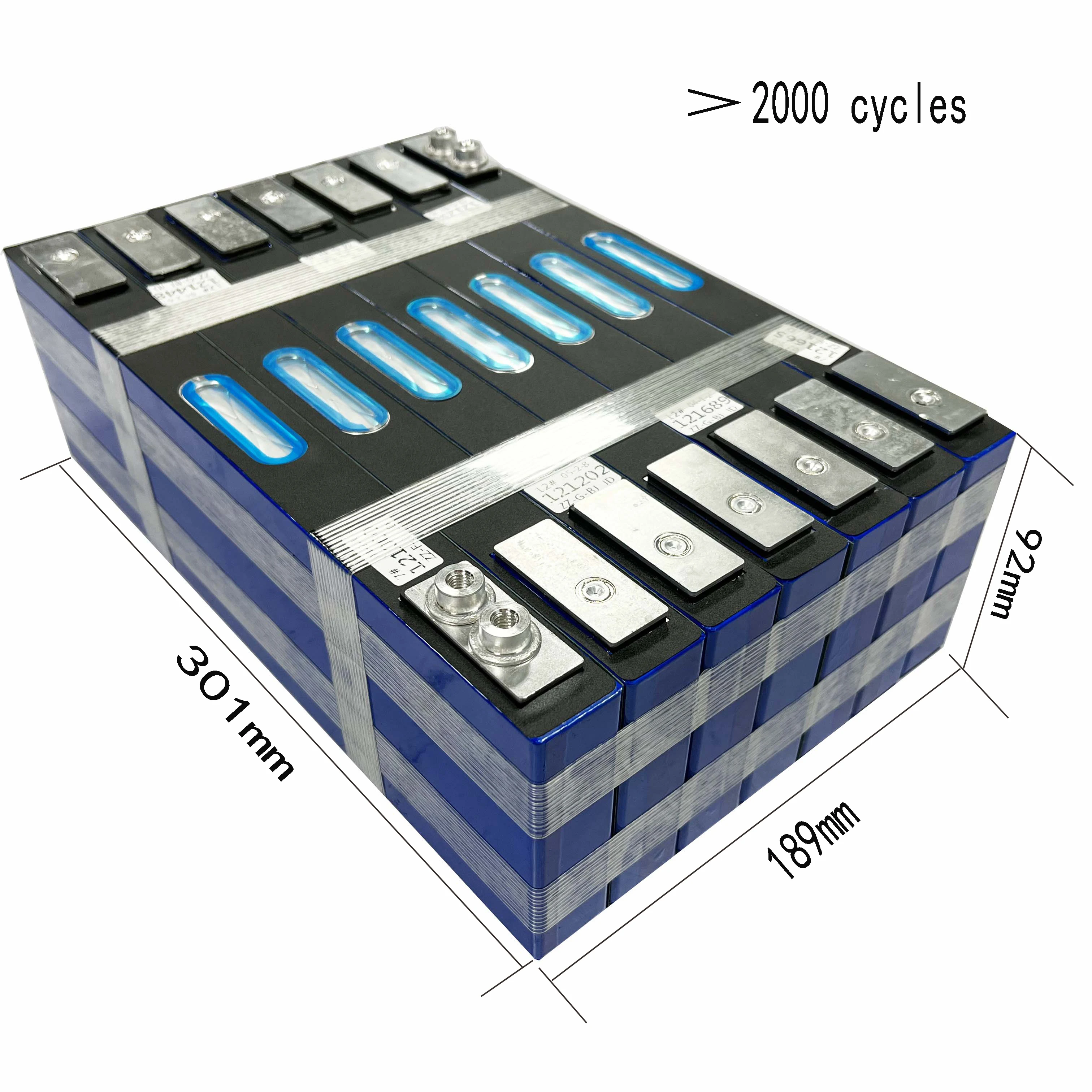 25.6V 117Ah/6S1P 21.9V 117Ah 141AH Electric Car Ev Lithium Ion Battery Semi-Finished Battery Module