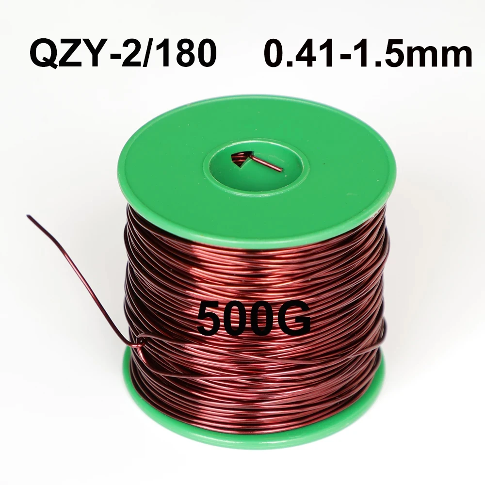 copper lacquer wire 0.47mm -1.2mm Cable Copper Wire Magnet Wire Enameled Copper Winding Wire Coil  high-temperature Copper Wire