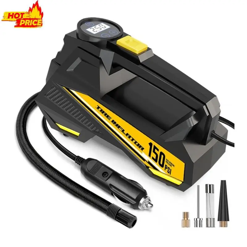 

Allpurpose Digital Tire Infator с светодиодным рабочим светом для аварийного придорожного велосипеда