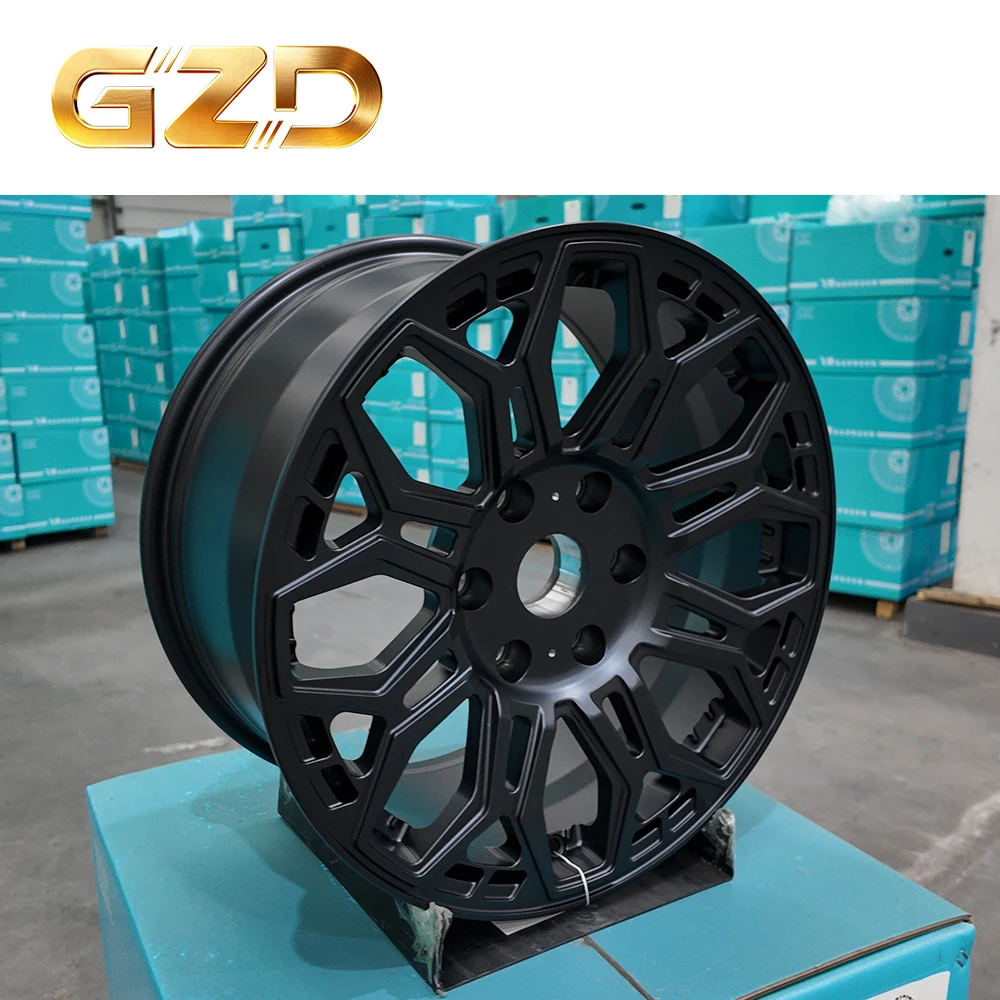 High Quality Source Factory Lightweight Aluminum Wheel 16-24 Inch Wholesale Custom 6*139.7 New Design Flowers Shaped Wheel Rim