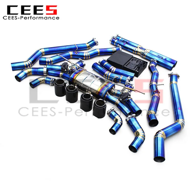 

CEES тюнинговая выхлопная система Valvetronic для BMW M5 G90/G99 LCI 4.4T 2024-2025, высокопроизводительный глушитель с выпускным клапаном Catback