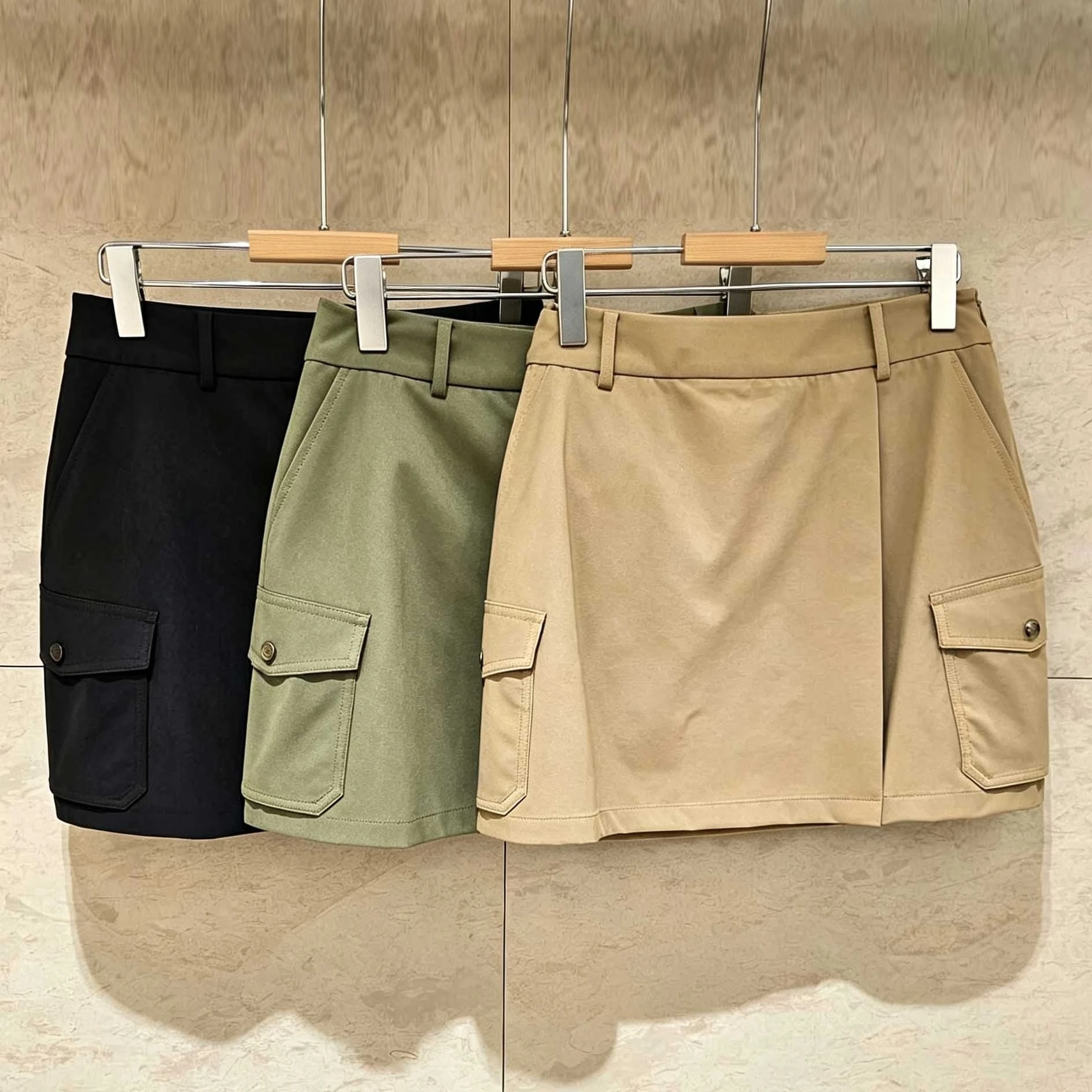 Women's Golf Skirt 2026 Fall New Korean Style Trendy Versatile Minimalist Quick-Dry Breathable Sporty Casual High Waist A-Line