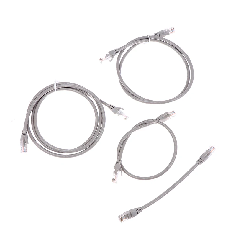 1pc CAT6E Ethernet Network Cable Male To Male RJ45 Patch LAN Short Cable 20cm 50cm 100cm 150cm 0.2m-1.5m Accessories