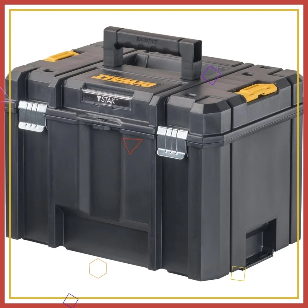 

Очень большой ящик для инструментов со съемным лотком, устойчивый к воде и грязи, для легкого доступа к инструментам (DWST17806)