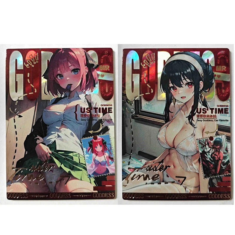 Goddess story MR Hot Stamping Signature Magazine Collection Card Raiden Shogun Hatsune Miku Yolfuje Rem Holiday gifts Kamisato