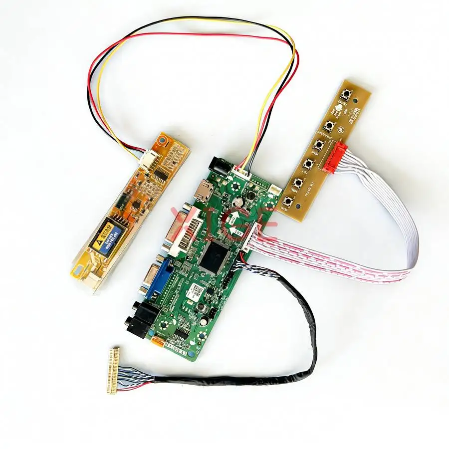 

Комплект для самостоятельной сборки платы контроллера матрицы LTN184KT01-101/A01 LTN184KT02-S01/T01 с HDMI+DVI+VGA, 1-CCFL, 1680*945, 1680x945, LVDS-30Pin