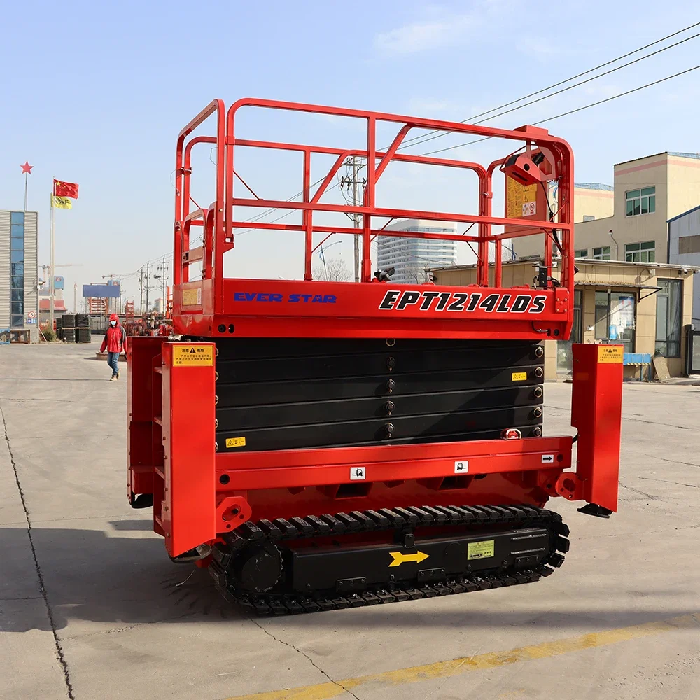 4-18m  Electric Track Crawler Scissor Lift Man Lift/Diesel Tracked Scissor Lift