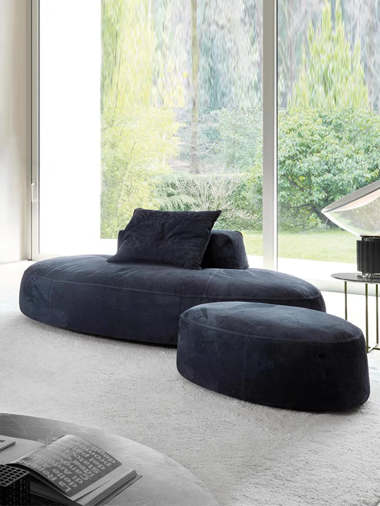 

NEW Velvet sofa simple special-shaped creative round art