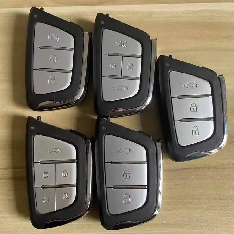 For JAC Refine S7 iEVA50 S4 Jiayue A5 X8 Hunter T6 OEM Smart Remote Key Fob Replacement 433MHz Frequency Built-in 47 Chip