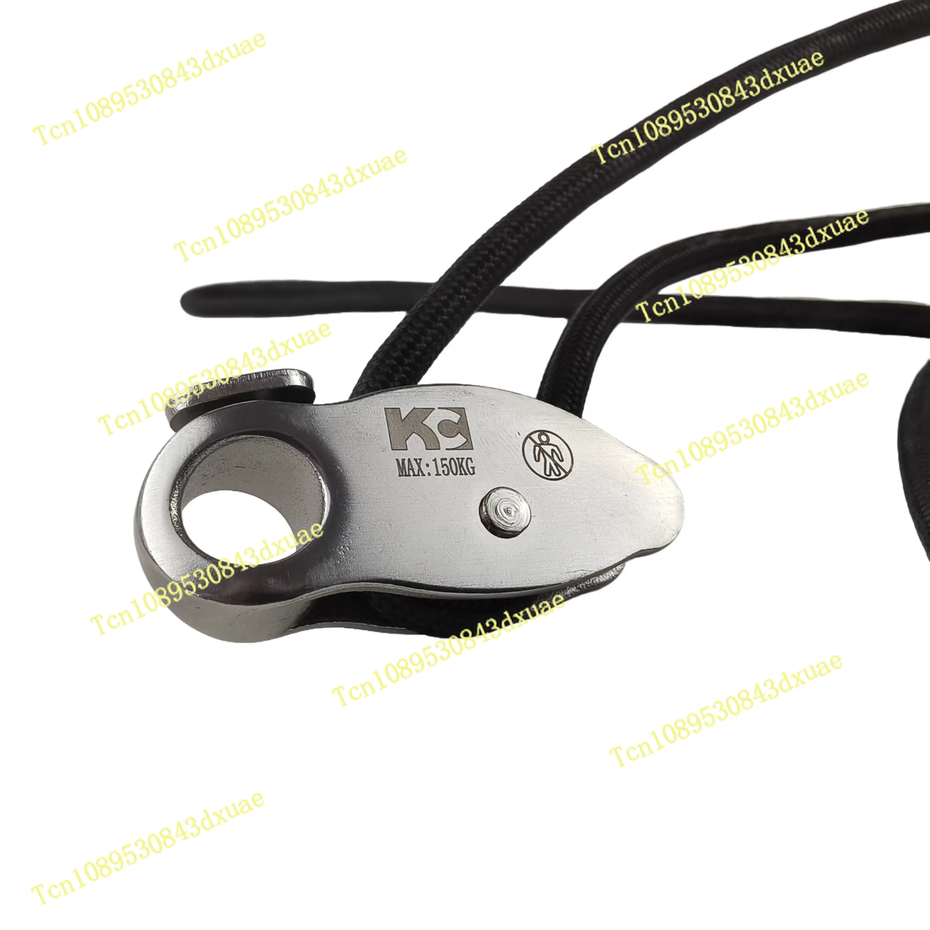 KC Adjustable Release Rope Safety Power Tool Descender Anti-fall Rope Aerial Work Anti-fall Hand Hanging Buckle Rope