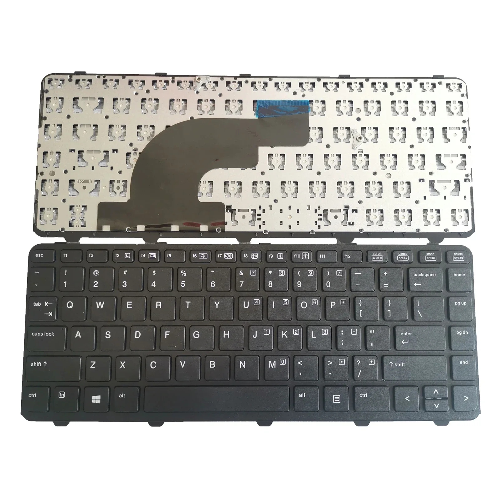 

newUS New Keyboard for HP PROBOOK 640 G1 645 G1 US 738687-001 BLACK FRAME