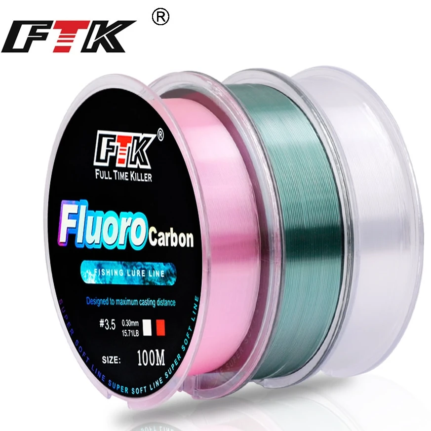 FTK Sedal de fluorocarbono para carpa super suave - imagen 5