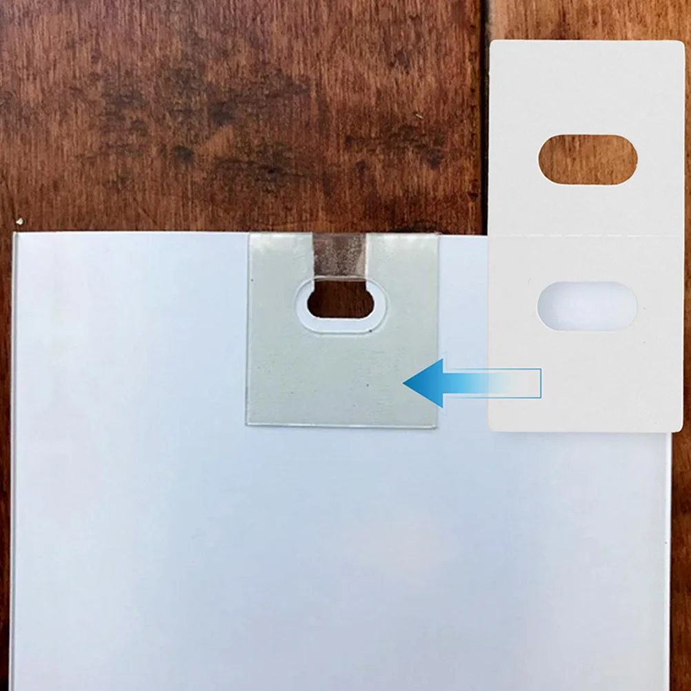 10 قطعة علامات التبويب إصلاح الستائر تثبيت قوي للستائر الرأسية استبدال الشرائح أعمى إصلاح أجزاء ديكور المنزل #2